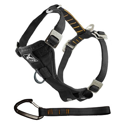 Kurgo Tru-Fit Smart Harness & S/Belt Blk