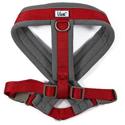 Ancol Viva Padded Harness Red 70-98cm