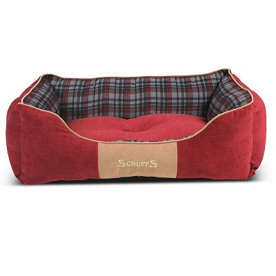 Scruffs Highland Box Bed Red 60x50cm