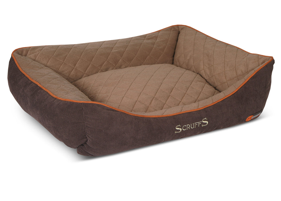 Scruffs Thermal Box Bed Brn 90x70cm