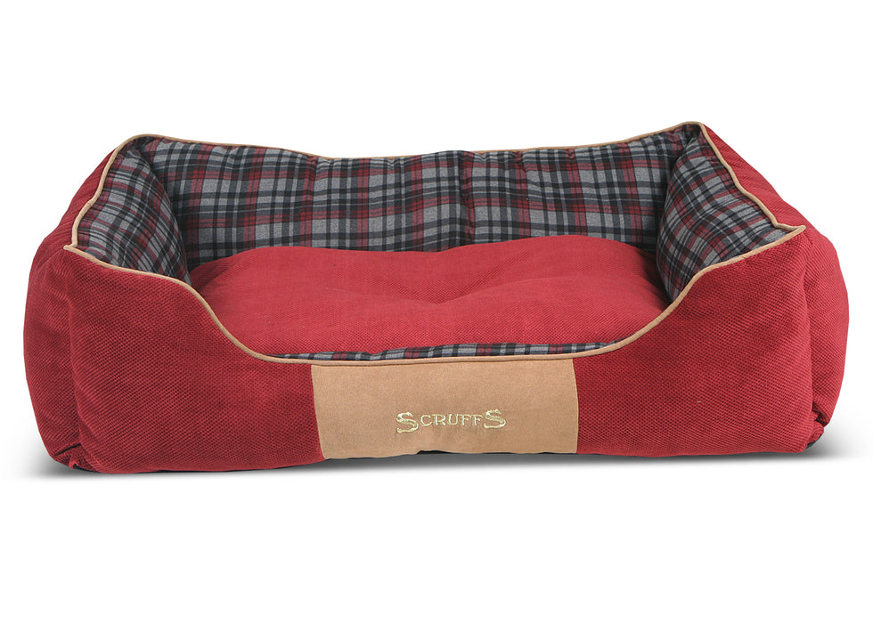 Scruffs Highland Box Bed Red 90x70cm