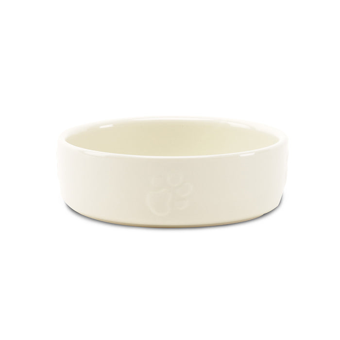 Scruffs Icon Cream Food Bowl 15cm