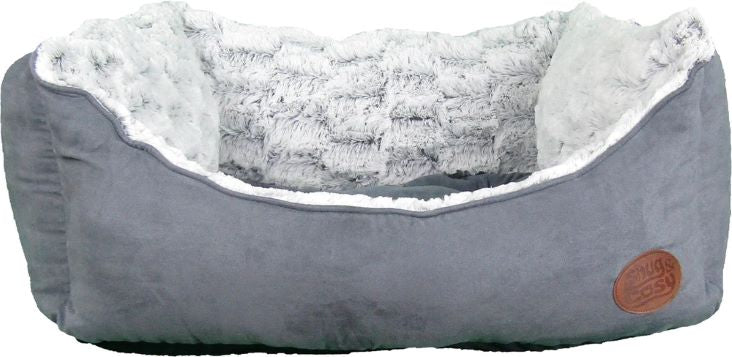 Snug&Cosy Novara Rectangle Charcoal Bed