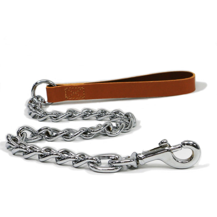 Ancol Classic Leather Chain XHvy Lead T