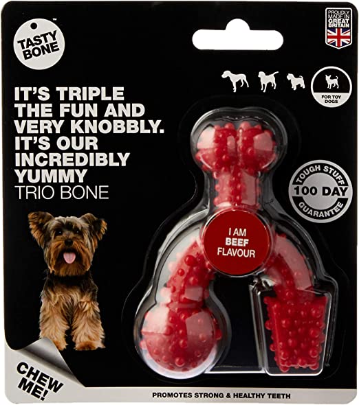 BFP Tasty Bone Trio Beef Toy