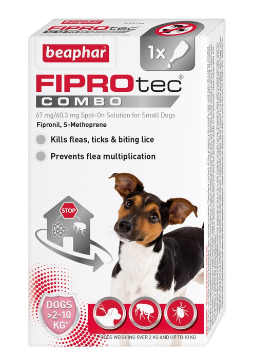 Beaphar FIPROtec COMBO Sml Dog 1 pip x6